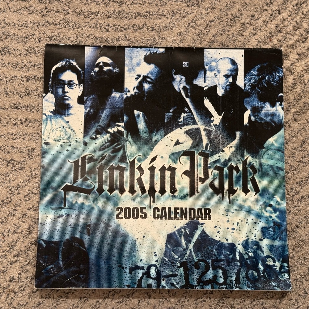 Linkin Park 2005 official wall calendar